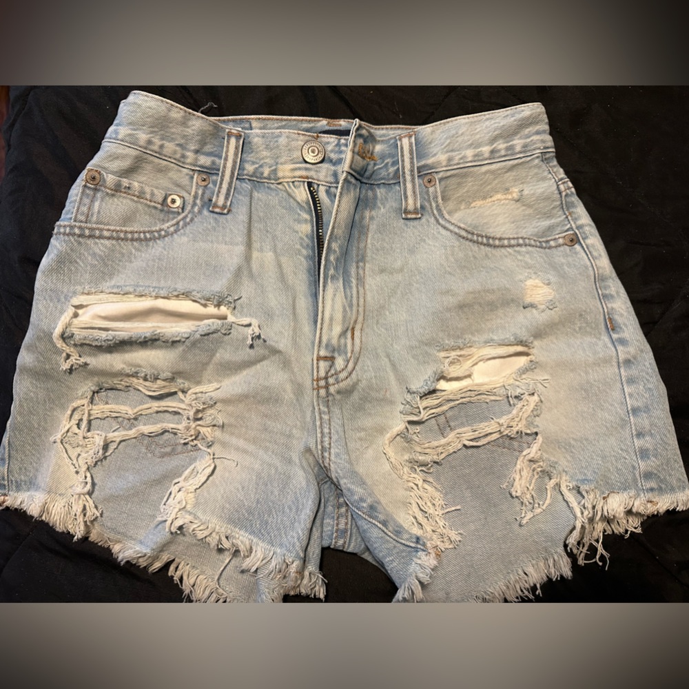 Aéropostale High Waisted Shorts, Worn once.